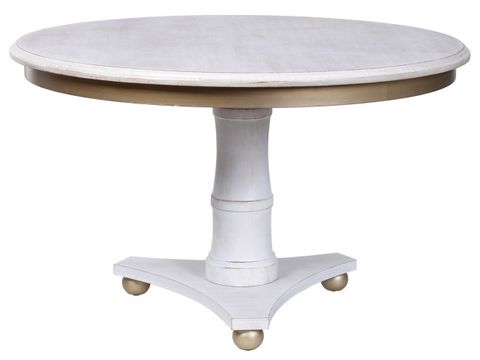 The Art of Styling Your Dann Foley Whitewash and Light Brown Table